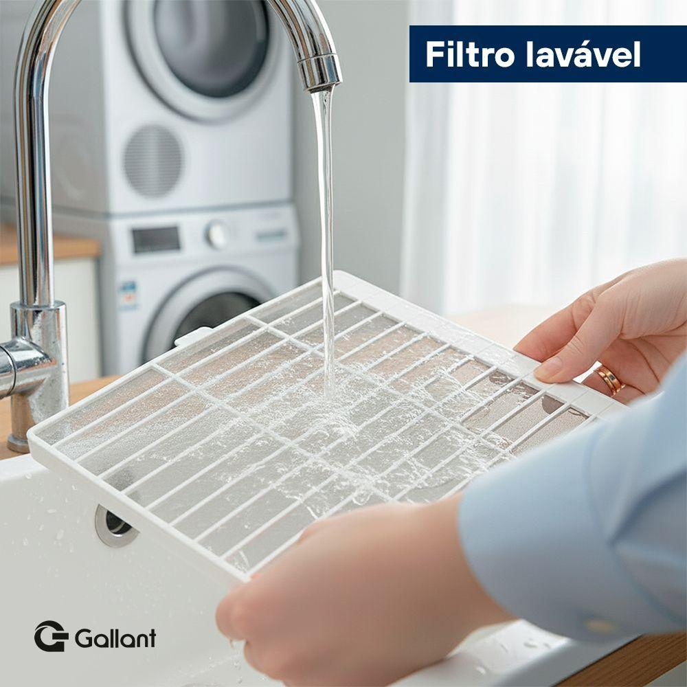 Miniatura Ar-Condicionado Portátil Gallant 12000 BTUs Frio R32 127V (GAP12PCCA-BR127)