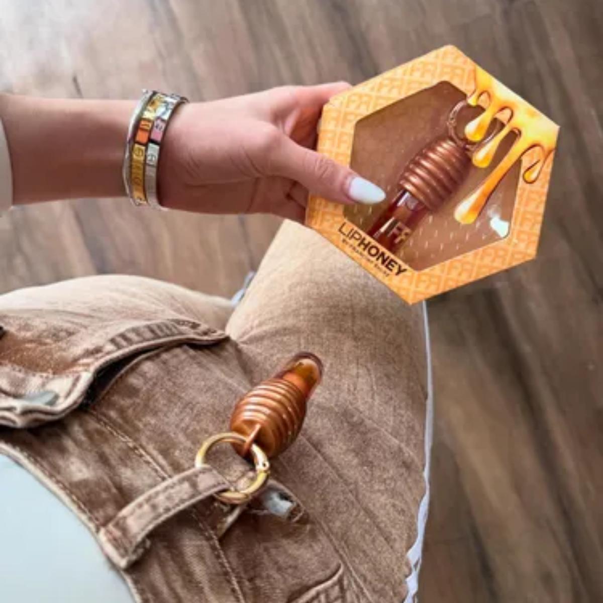 Miniatura Batom Gloss De Mel Líquido Hidratante Para Mulher