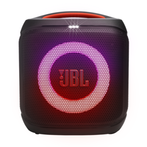 Miniatura Caixa de Som JBL Encore Essential 2 100W Bluetooth Luzes RGB Bateria 15h Preto