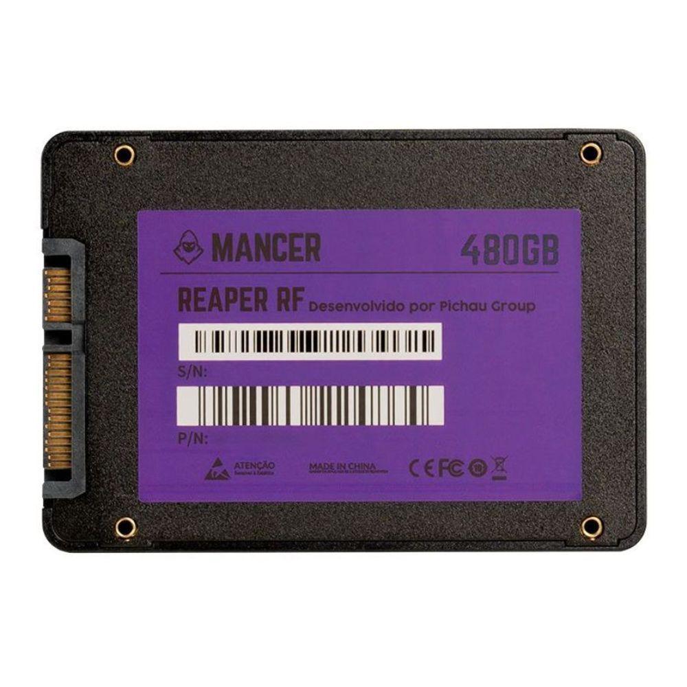 Miniatura Ssd Mancer Reaper S, 480gb, 2.5, Sata Iii 6gb-s, Leitura 550mb-s, Gravação 490mb-s, Mcr-rprs-480