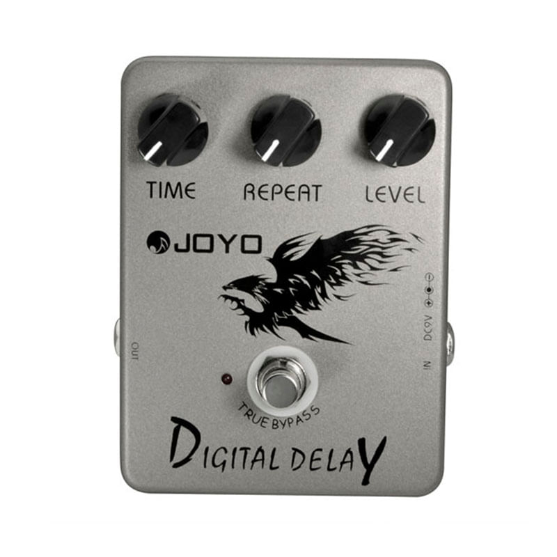 Miniatura Pedal e Guitarra Joyo Digital Delay JF-08