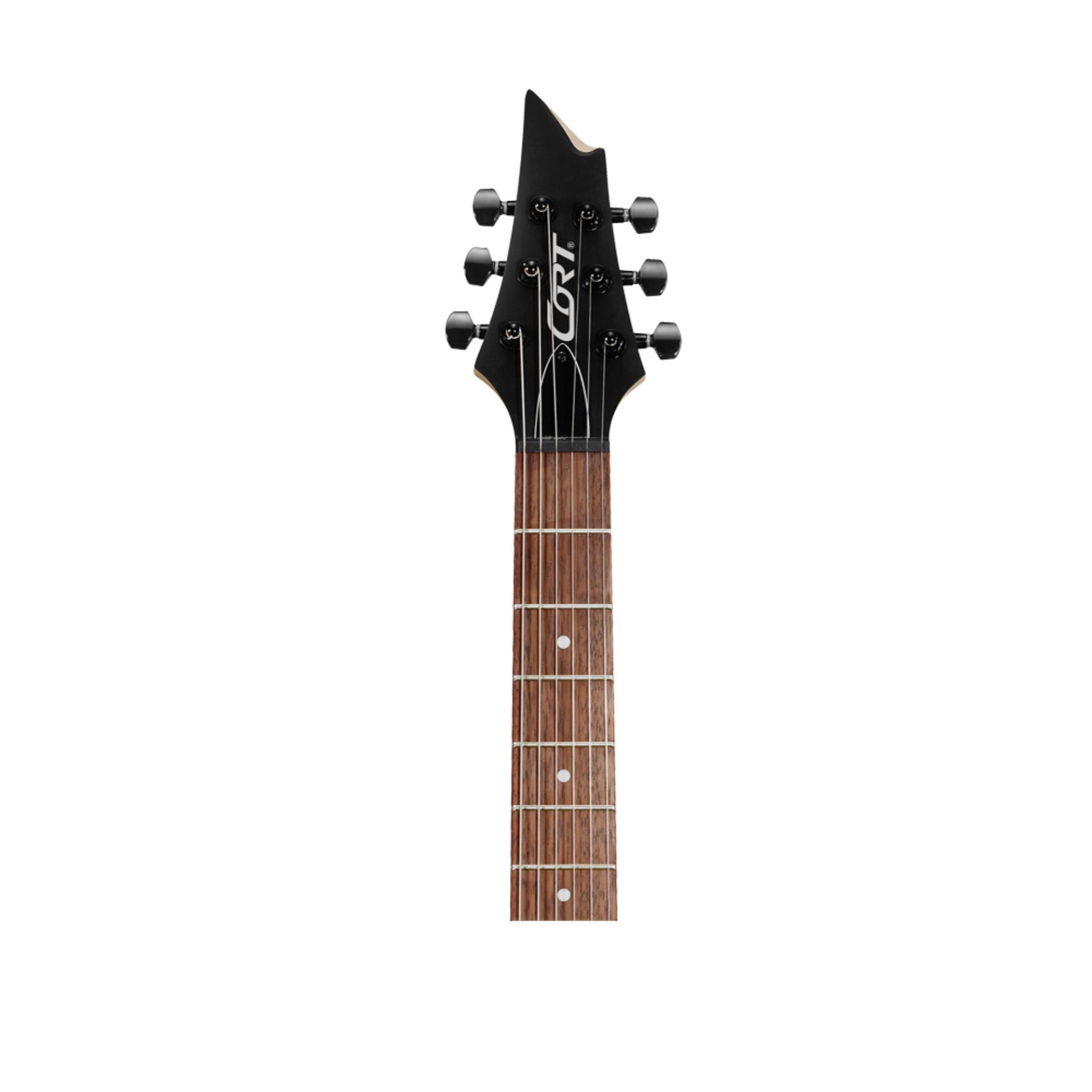 Miniatura Guitarra Cort Superstrato Kx100 Bkm Black Metallic