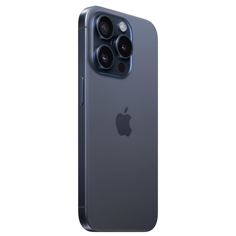 Miniatura iPhone 15 Pro Apple (512GB) Titânio Azul, Tela de 6,1", 5G e Câmera de 48MP