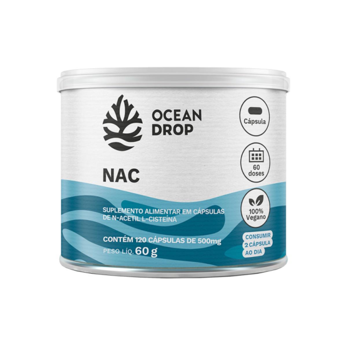 Miniatura Nac 120 Cápsulas - Ocean Drop