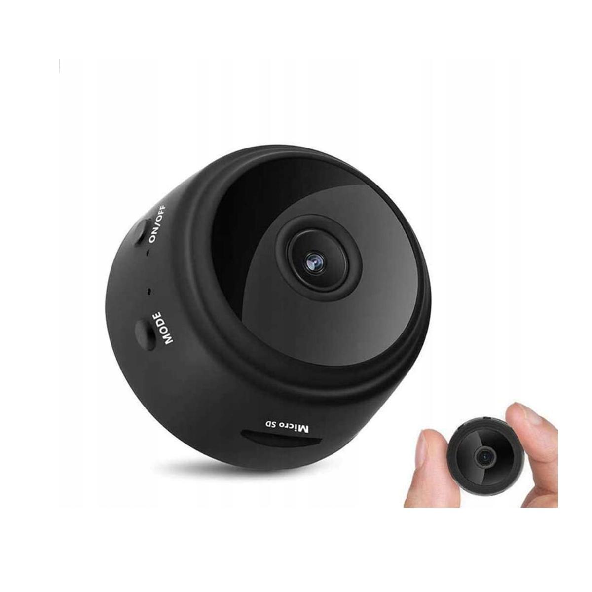 Miniatura Mini Câmera Monitoramento Casa Carro Segurança Wifi 1080p