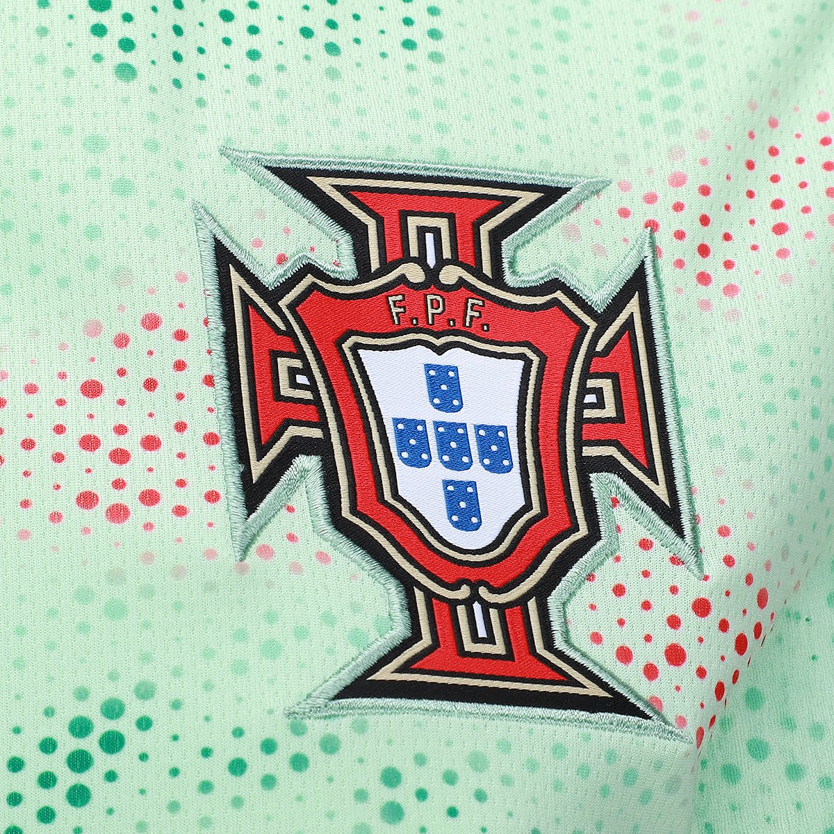 Miniatura Camisa Seleção Portugal Away 25/26 s/n Torcedor Puma Feminina Verde - EGG