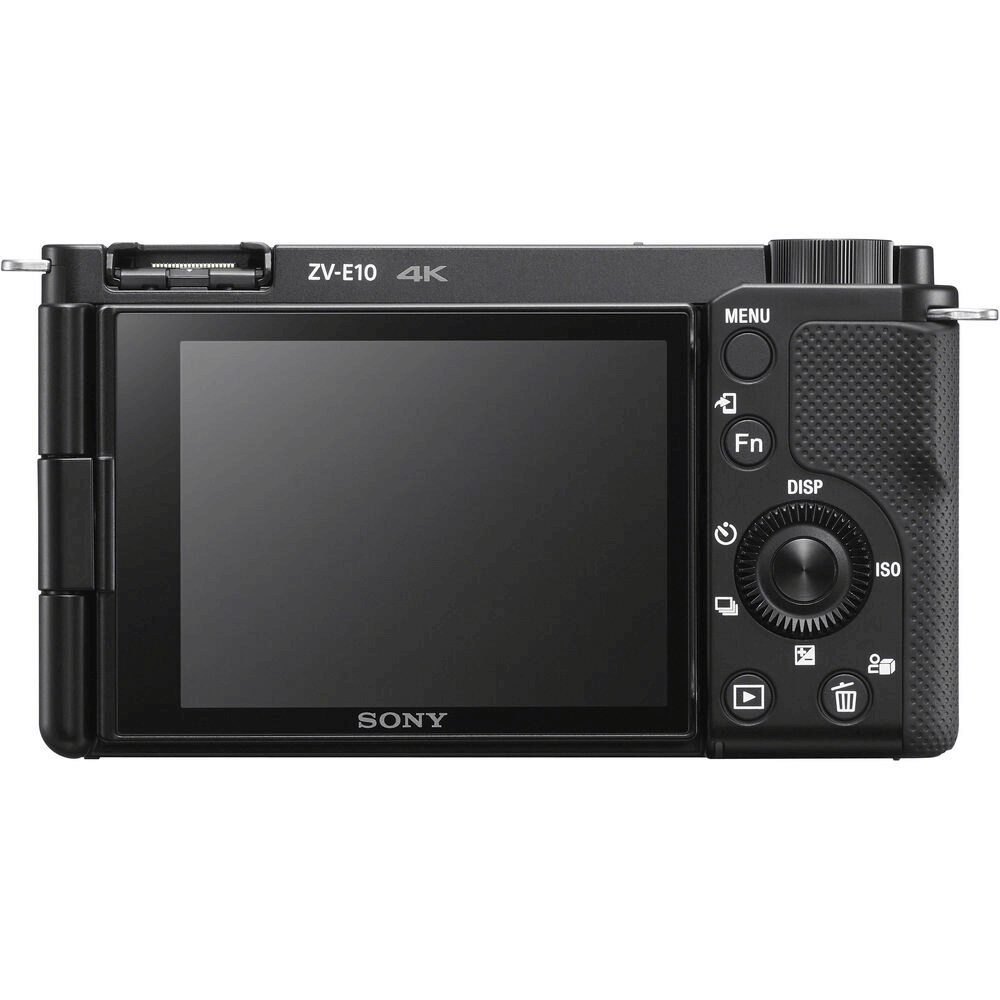 Câmera Sony ZV-E10 Mirrorless 4K com Lente 16-50mm (Preta)