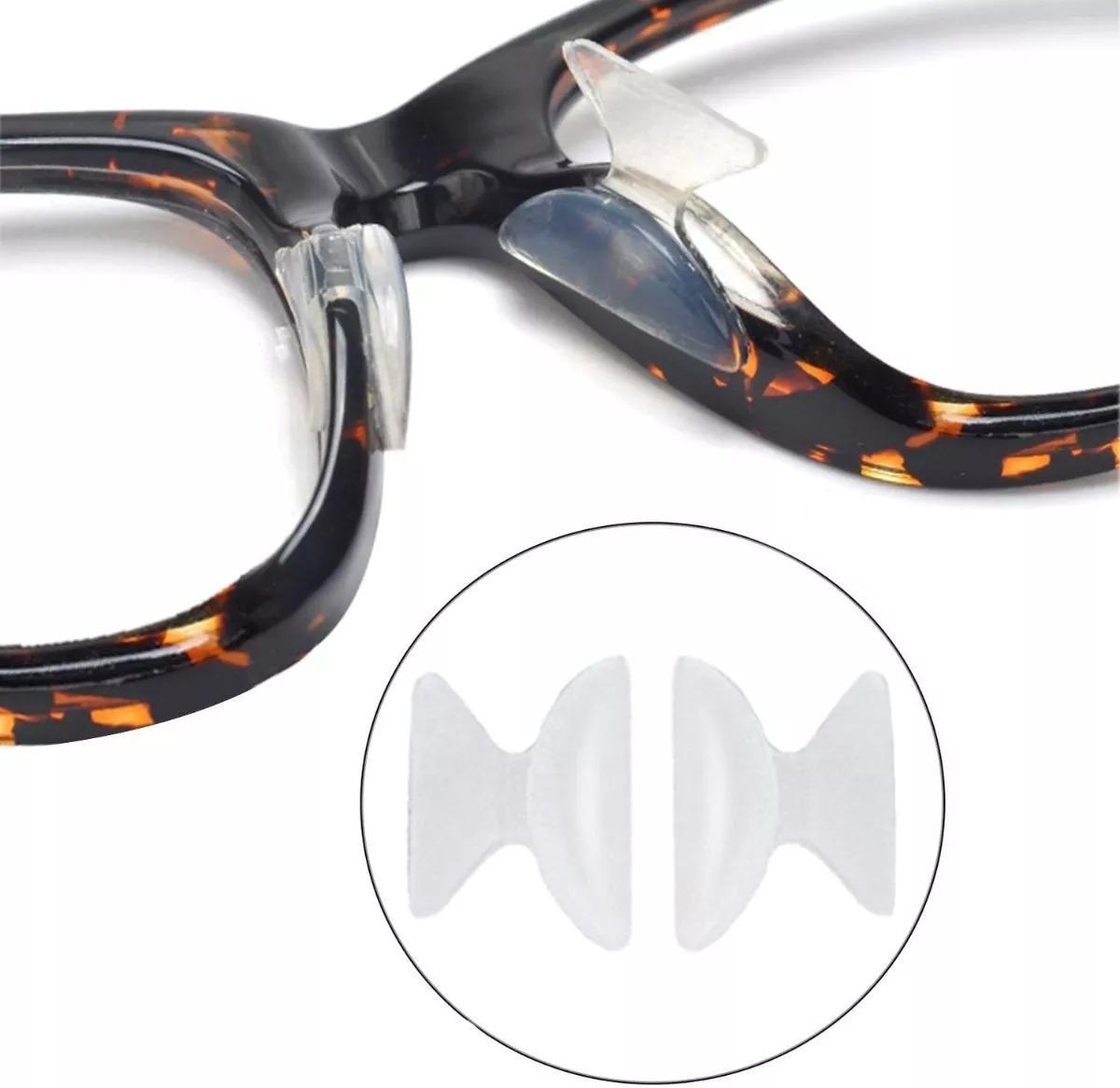 Plaqueta Silicone Acetato Óculos Preta Lua 3,5mm