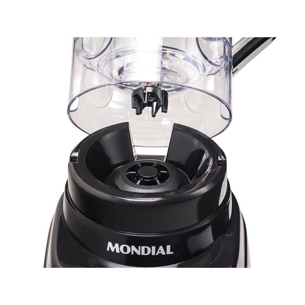 Liquidificador Mondial Turbo Power L-99-fb Liquidificador-220v-preto 220V