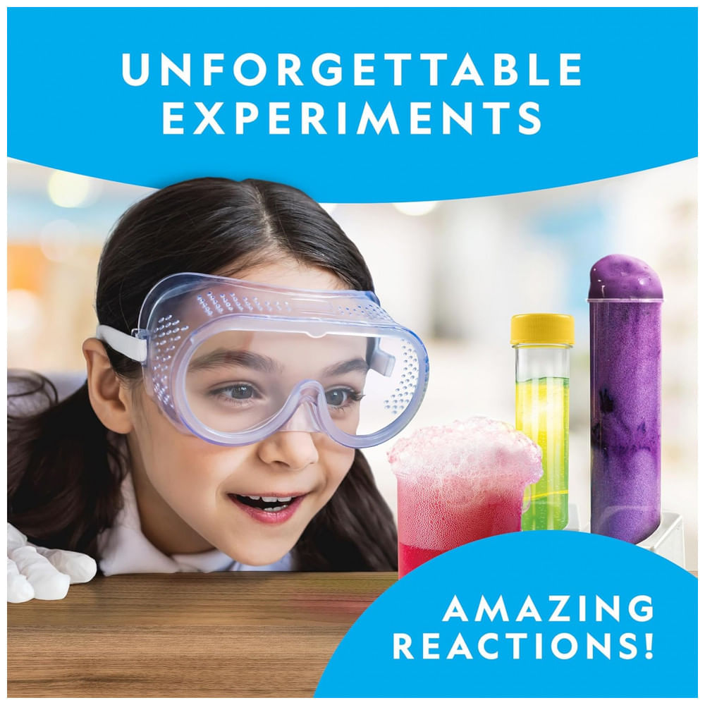Miniatura Kit de Química com 45 Experimentos Científicos, Incluindo Crescimento e Reações de Cristais, National Geographic