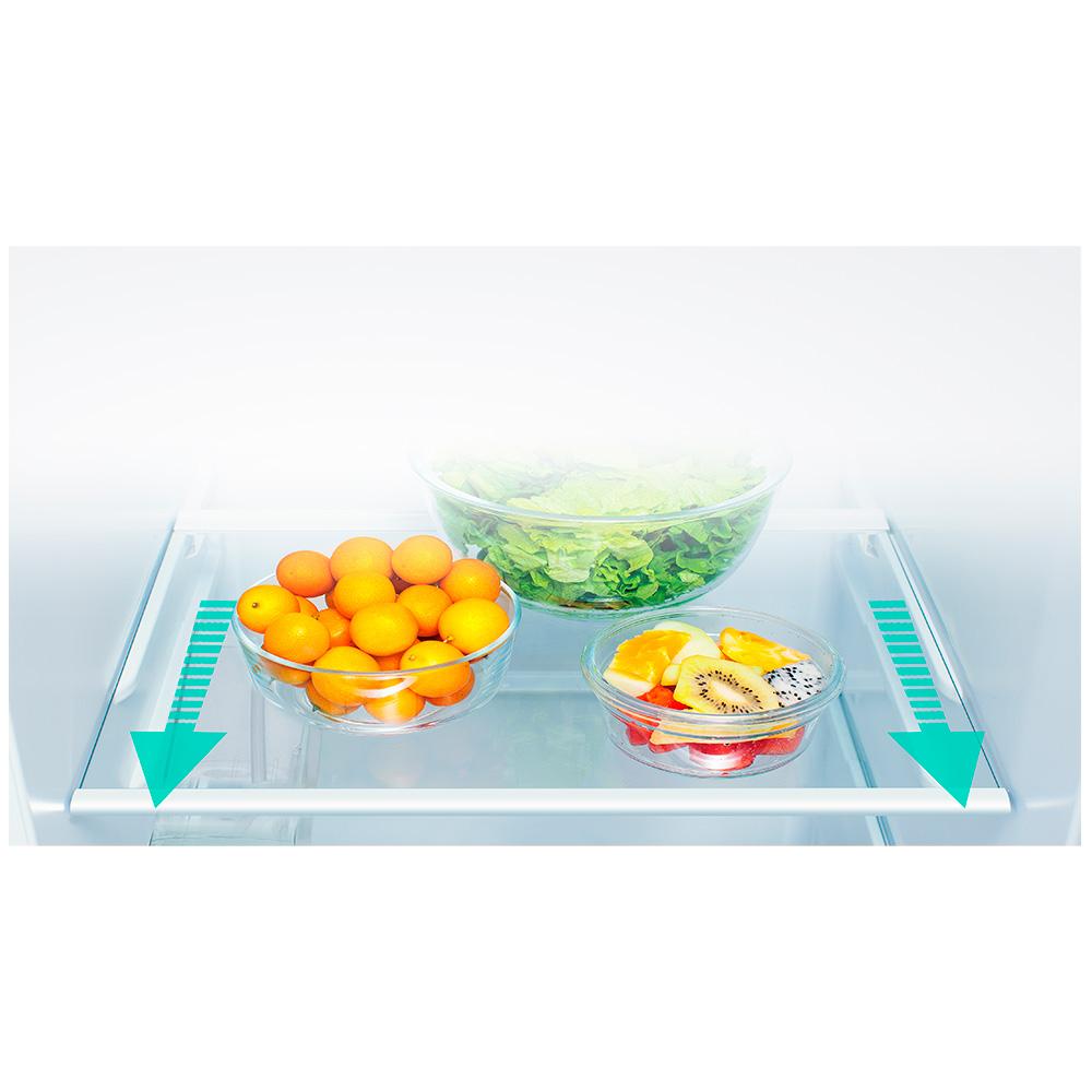 Miniatura Refrigerador Side By Side Hisense de 02 Portas Frost Free com 533 Litros Inox Look - RS-69W1AIQI 110