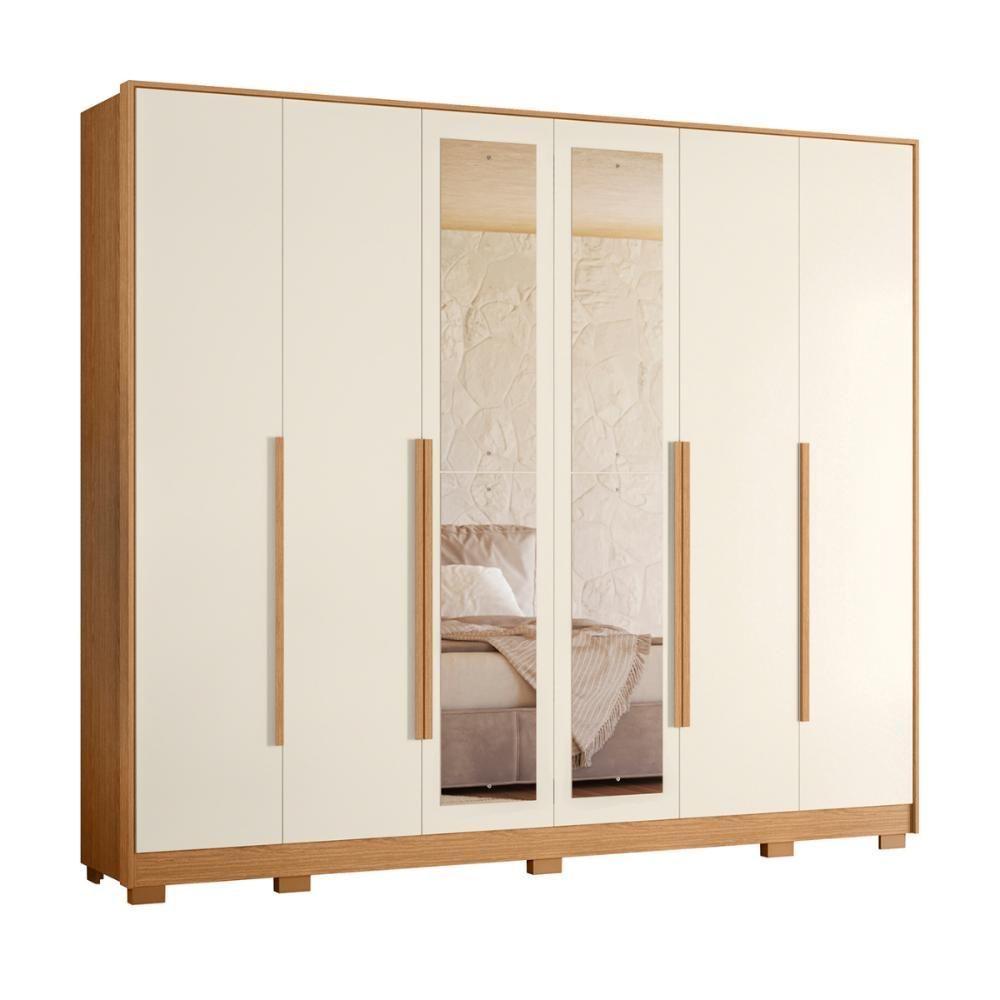 Miniatura Guarda Roupa Espelhos Encantada Freijo Off White