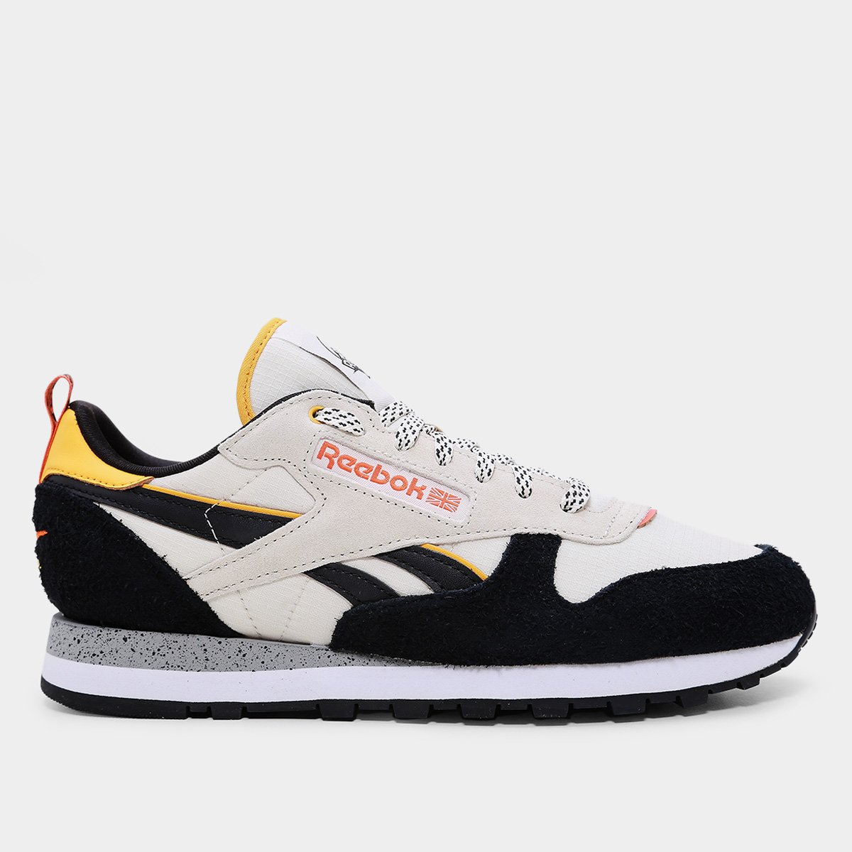 Miniatura Tênis Reebok Classic Leather Masculino Grafite - 39