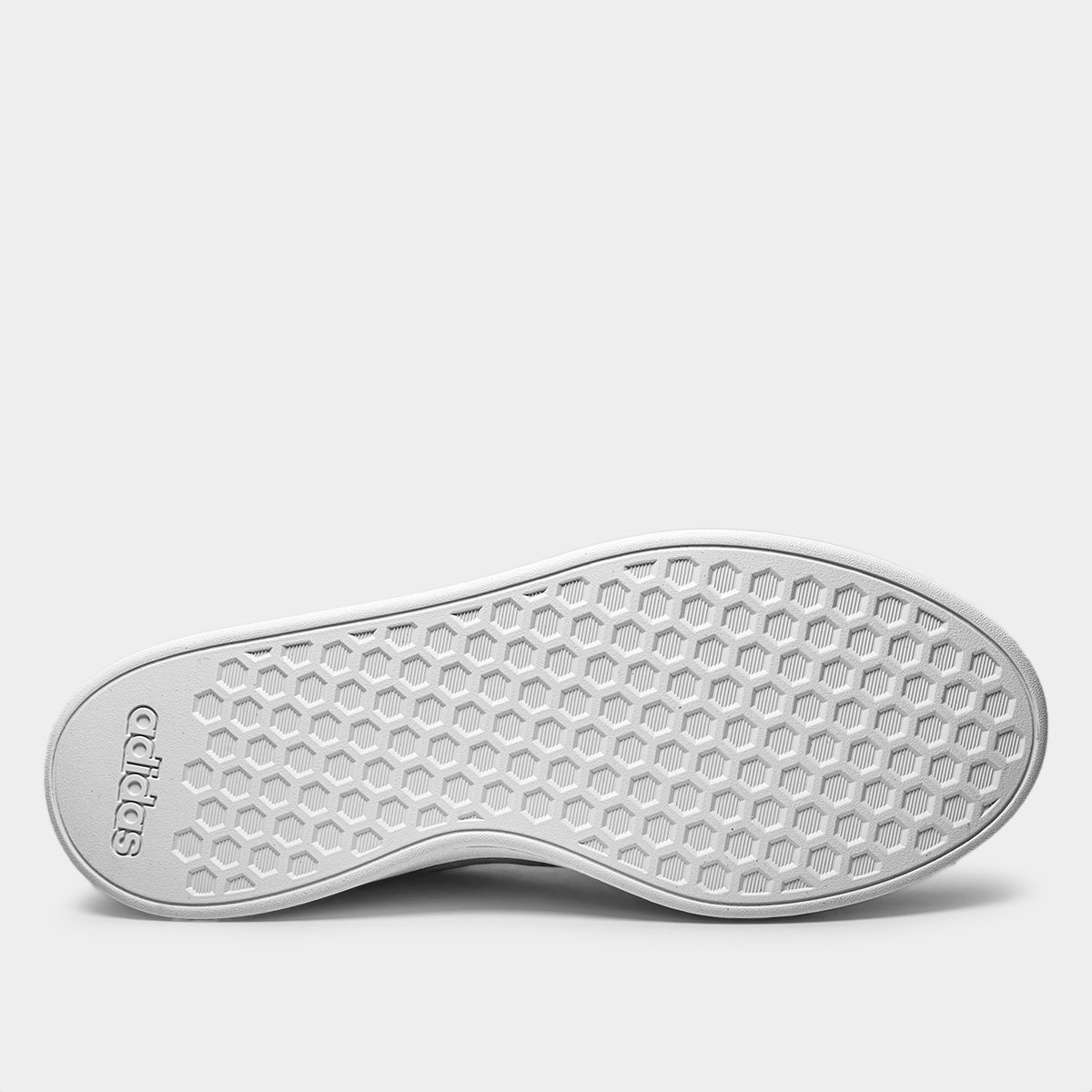 Miniatura Tênis Adidas Advantage Base 2.0 Feminino Branco+prata - 34