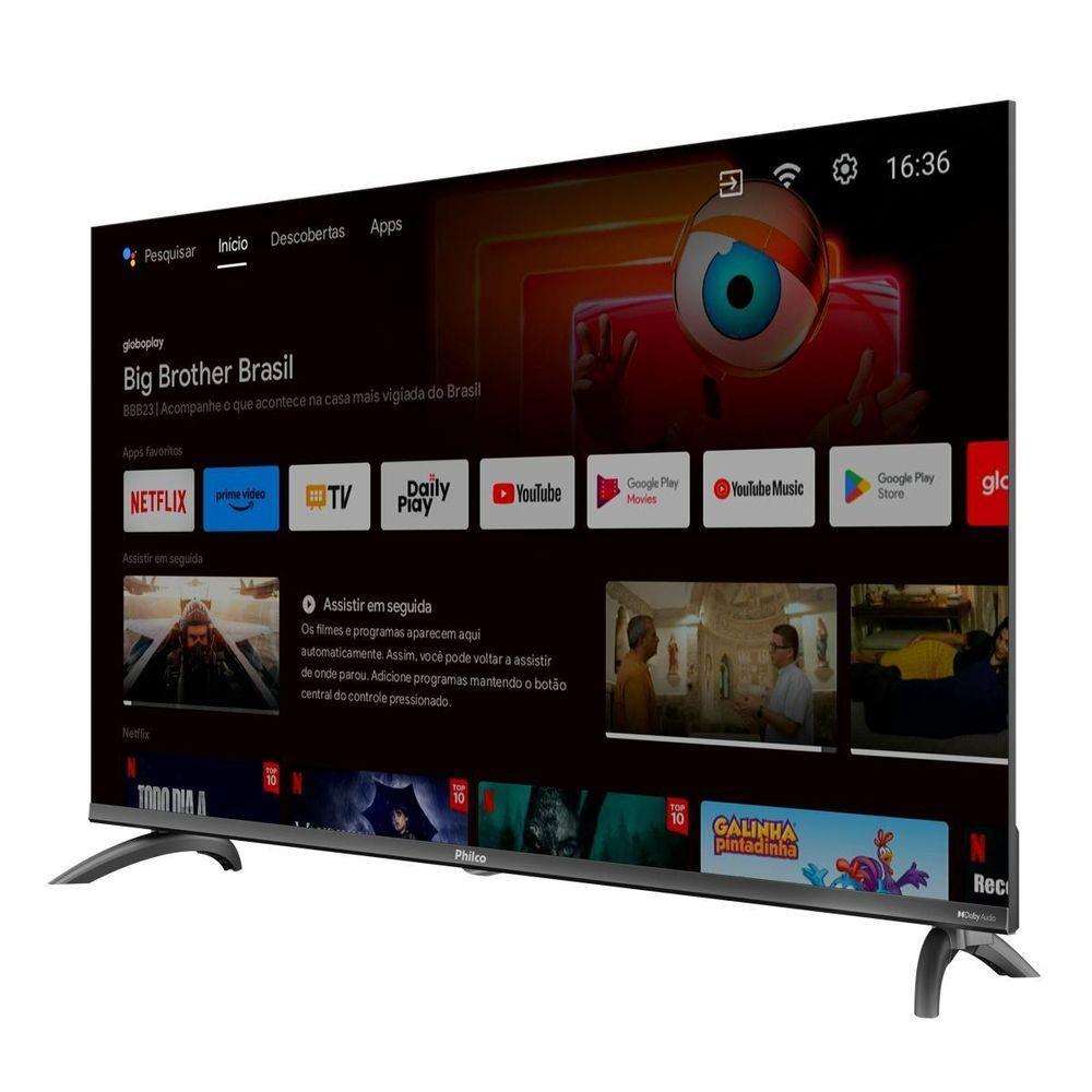 Miniatura Smart TV 39\\\" Philco LED Android Borda Infinita PTV39M9GACGB Bivolt