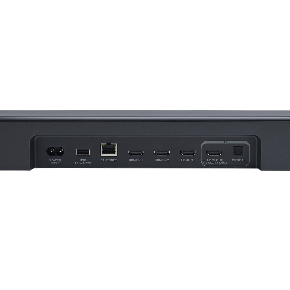 Soundbar JBL Bar 1000 7.1.4 Canais Wireless com 480W RMS, PureVoice 2.0 e MultiBeam™ 3.0 Bivolt
