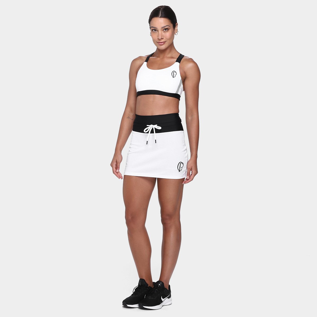 Miniatura Top Corinthians Coimbra Feminino Branco - G