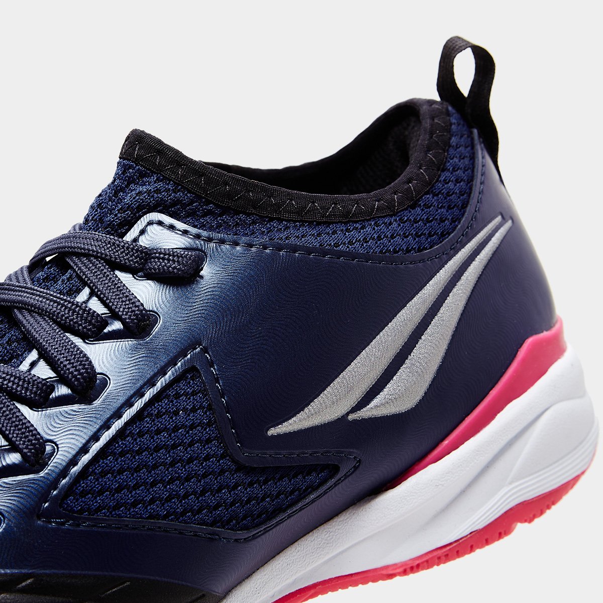 Chuteira Futsal Penalty Max 1000 Ecoknit Marinho+Prata - 37