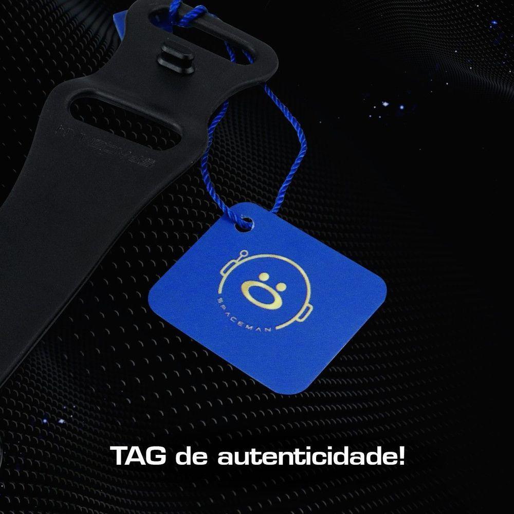 Miniatura Relogio Prova Dagua Premium Silicone Preto + Digital Led Ajustavel Digital Original Esportivo