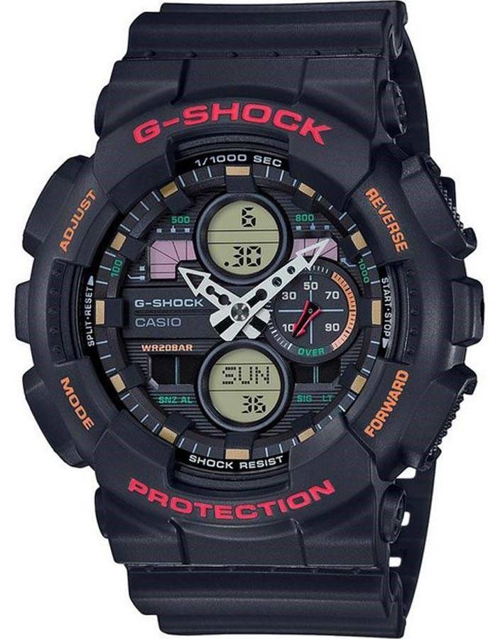 Miniatura Relógio Casio G-Shock GA-140-1A4DR Preto Masculino