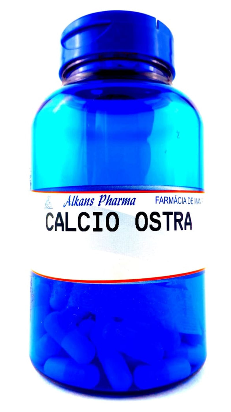Miniatura Cálcio De Ostras Vitamina D 60 Cápsulas alk