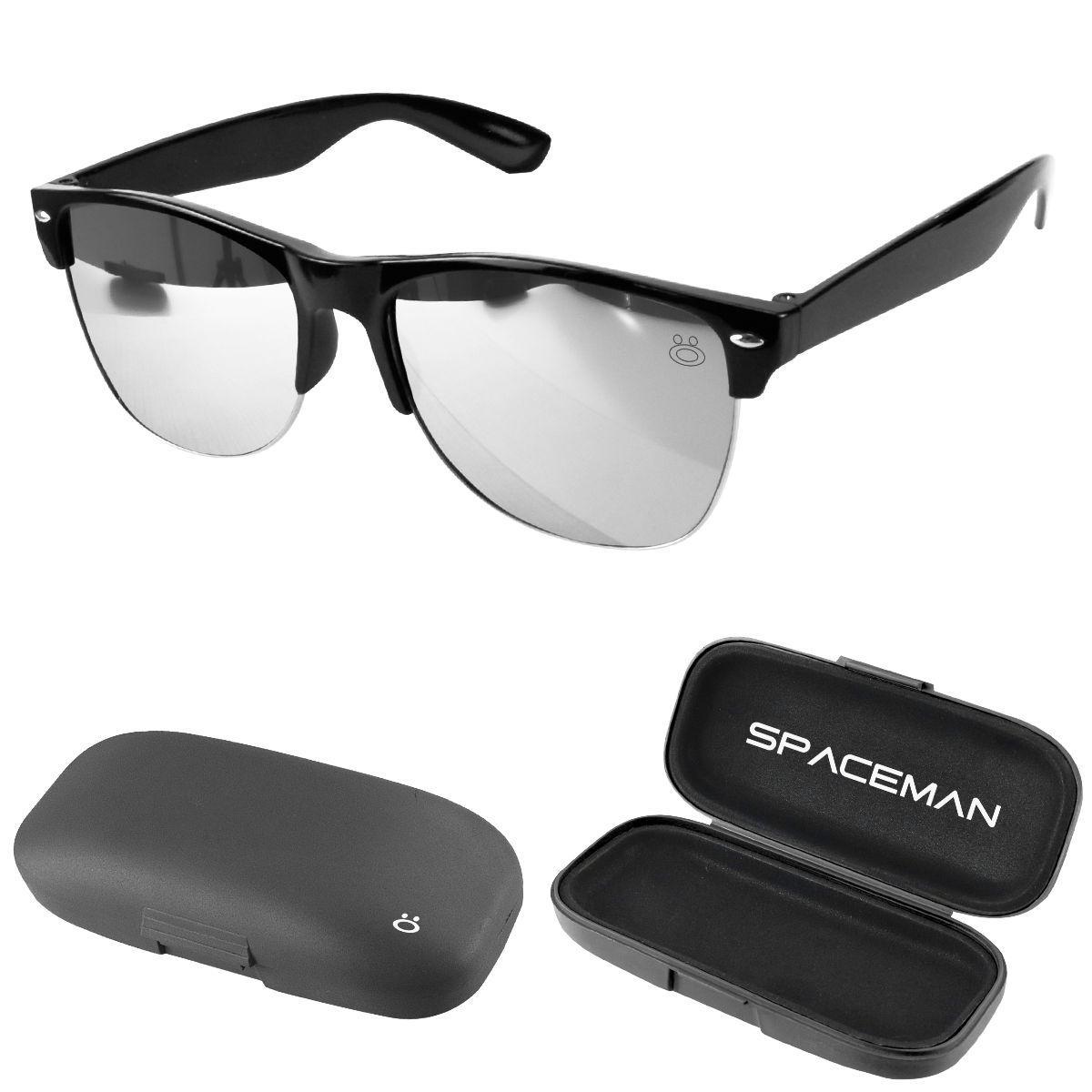 Miniatura Oculos Sol Verão Masculino Proteção Uv Clubmaster + Case