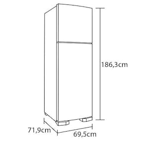 Geladeira Consul CRM56HB Frost Free Duplex com Painel Eletrônico Externo e Espaço Flex 450L - Branca 110v