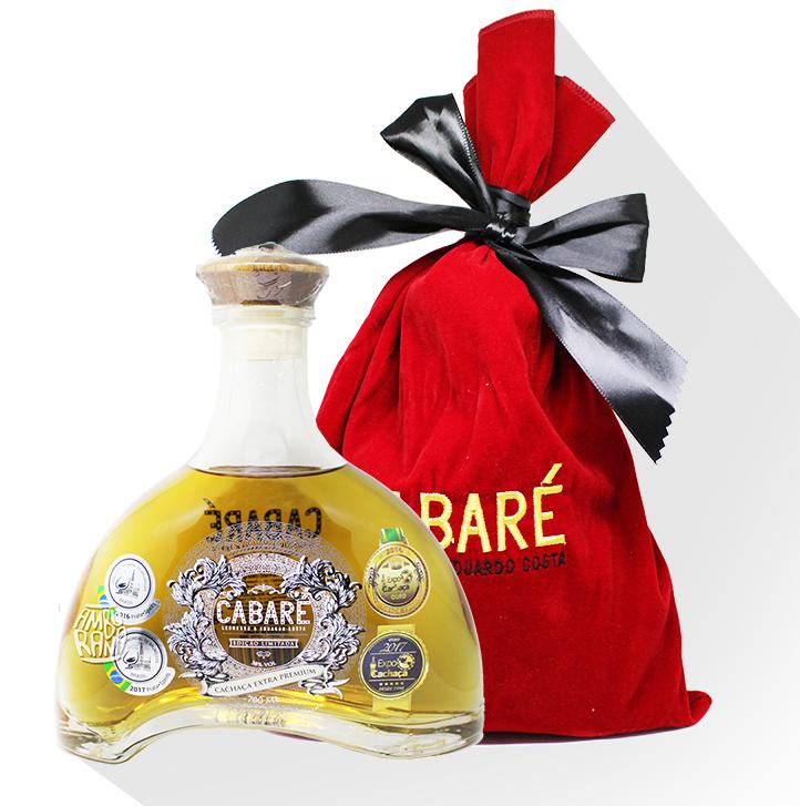 Miniatura Cachaça Cabaré Extra Premium Leonardo E Eduardo Costa 700Ml