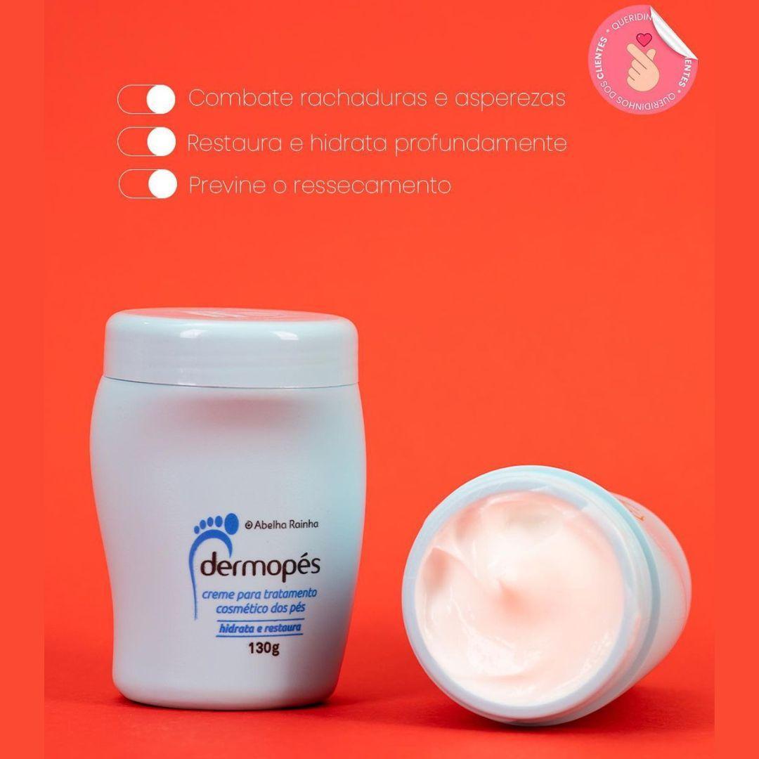 Kit 7 Dermopés Creme Tratamento Dos Pés Hidrata E Restaura