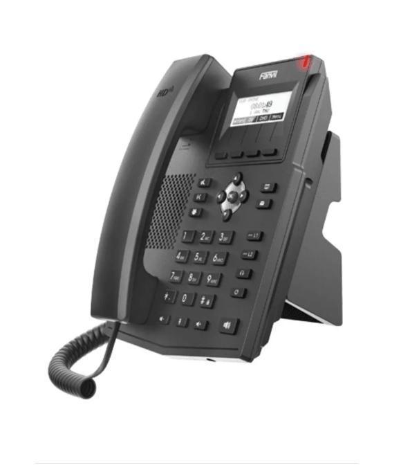 Miniatura Telefone Ip Fanvil X1S Fast Ethernet Sem Poe E Com Fonte