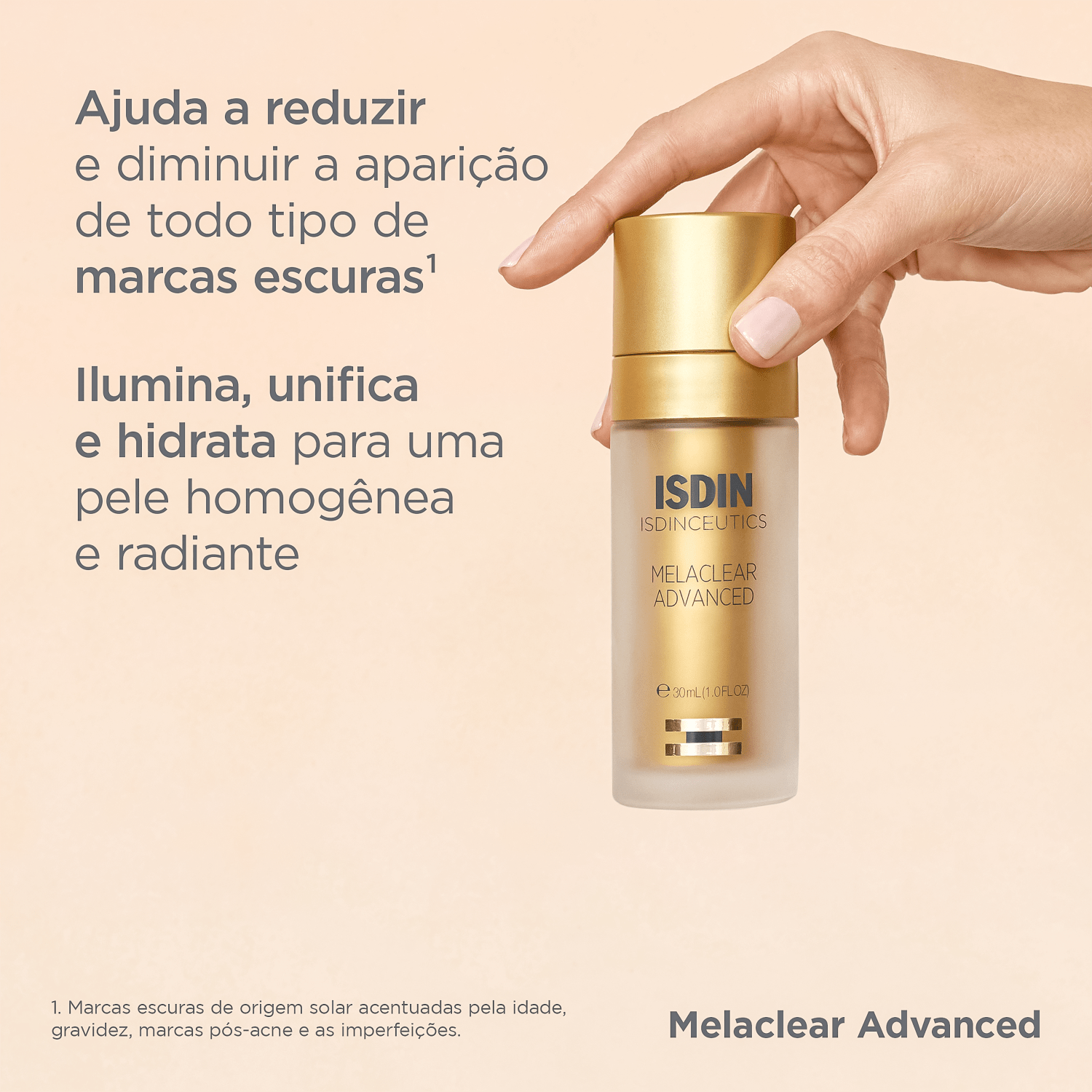 ISDIN ISDINCEUTICS Melaclear Advanced Refil - Sérum Facial Uniformizador 30ml