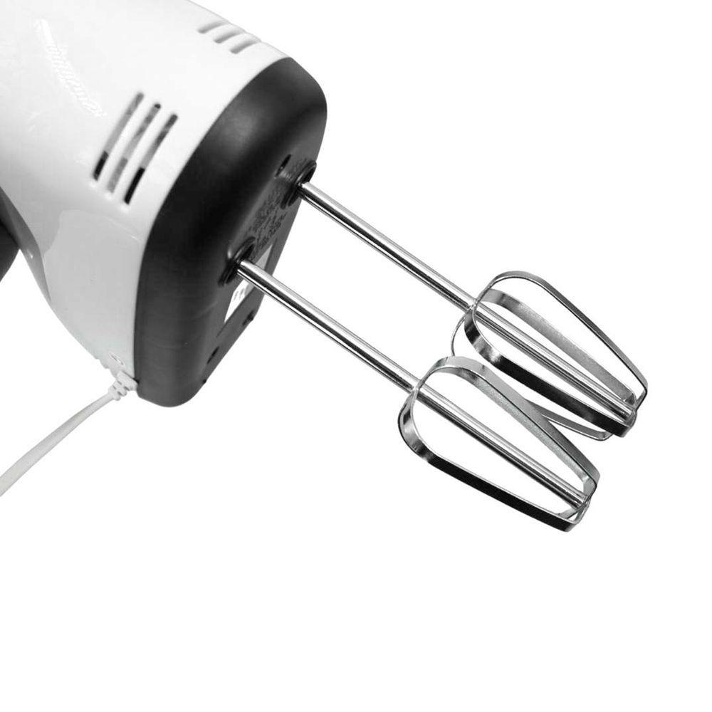 Miniatura Mini Batedeira Portátil 7 Velocidades 260w Batedores Massas Clara 220v