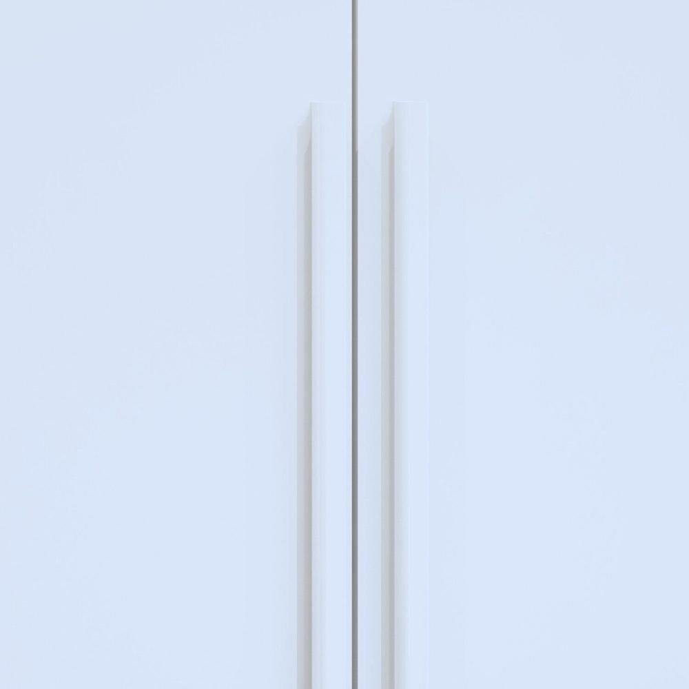 Miniatura Guarda-roupa 6 Portas 100% Mdf Versatil Branco