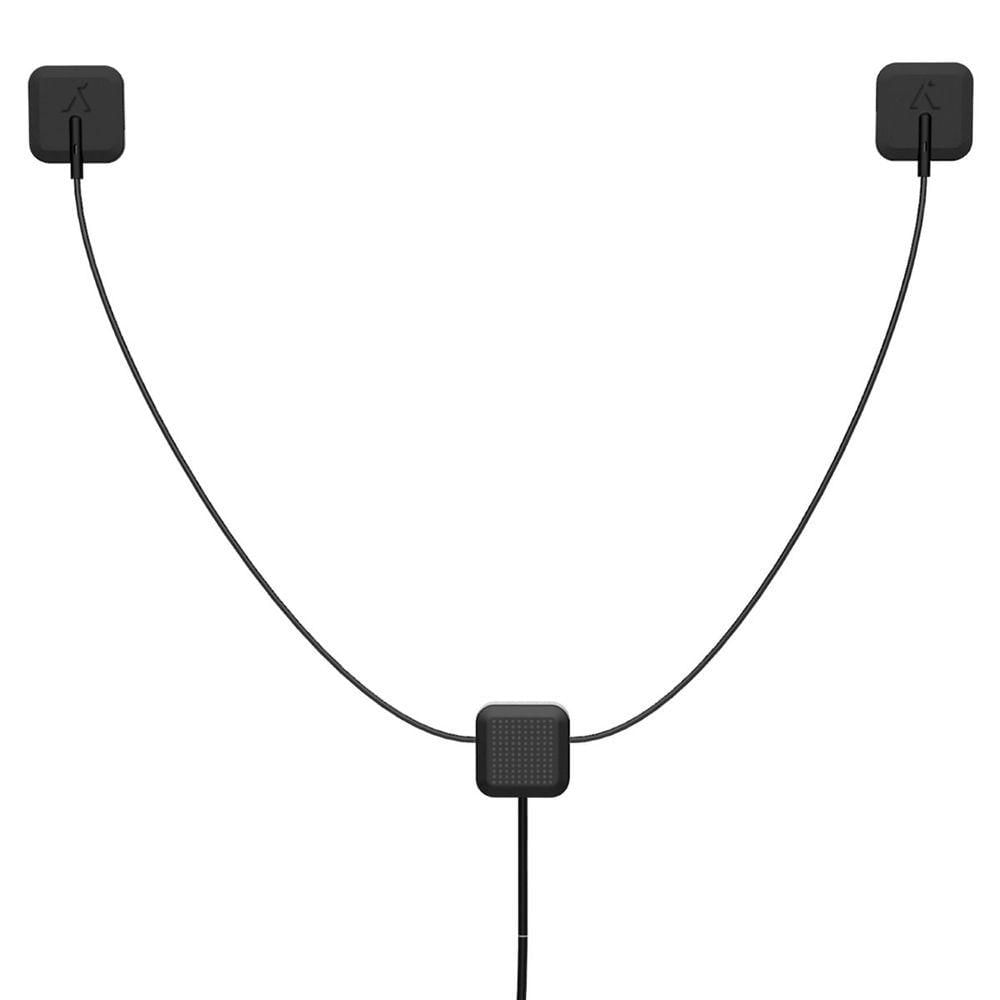 Miniatura Antena Interna Y Digital Hdtv 4 Em 1 Vhf-uhf-fm-hdtv Uso Interno Com Cabo 2,5 Metros Dtv-300