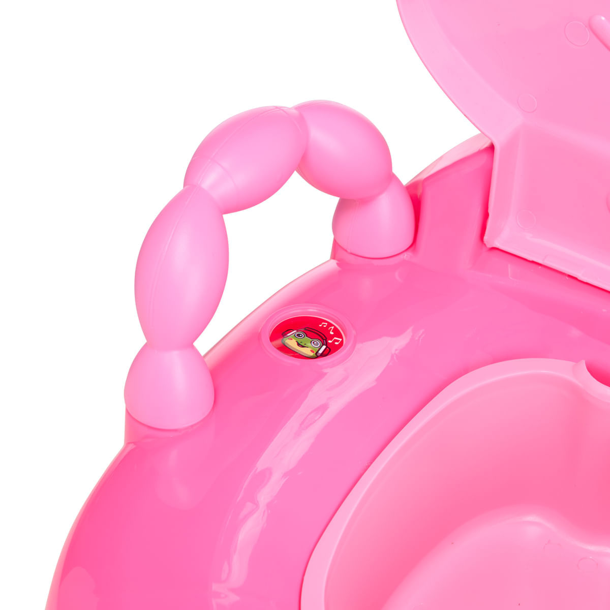 Troninho Infantil Musical Penico Sapinho Rosa - Replay Kids