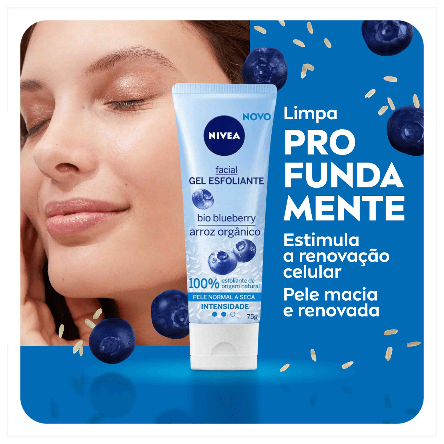 Miniatura NIVEA Refrescante - Gel Esfoliante Facial 75ml
