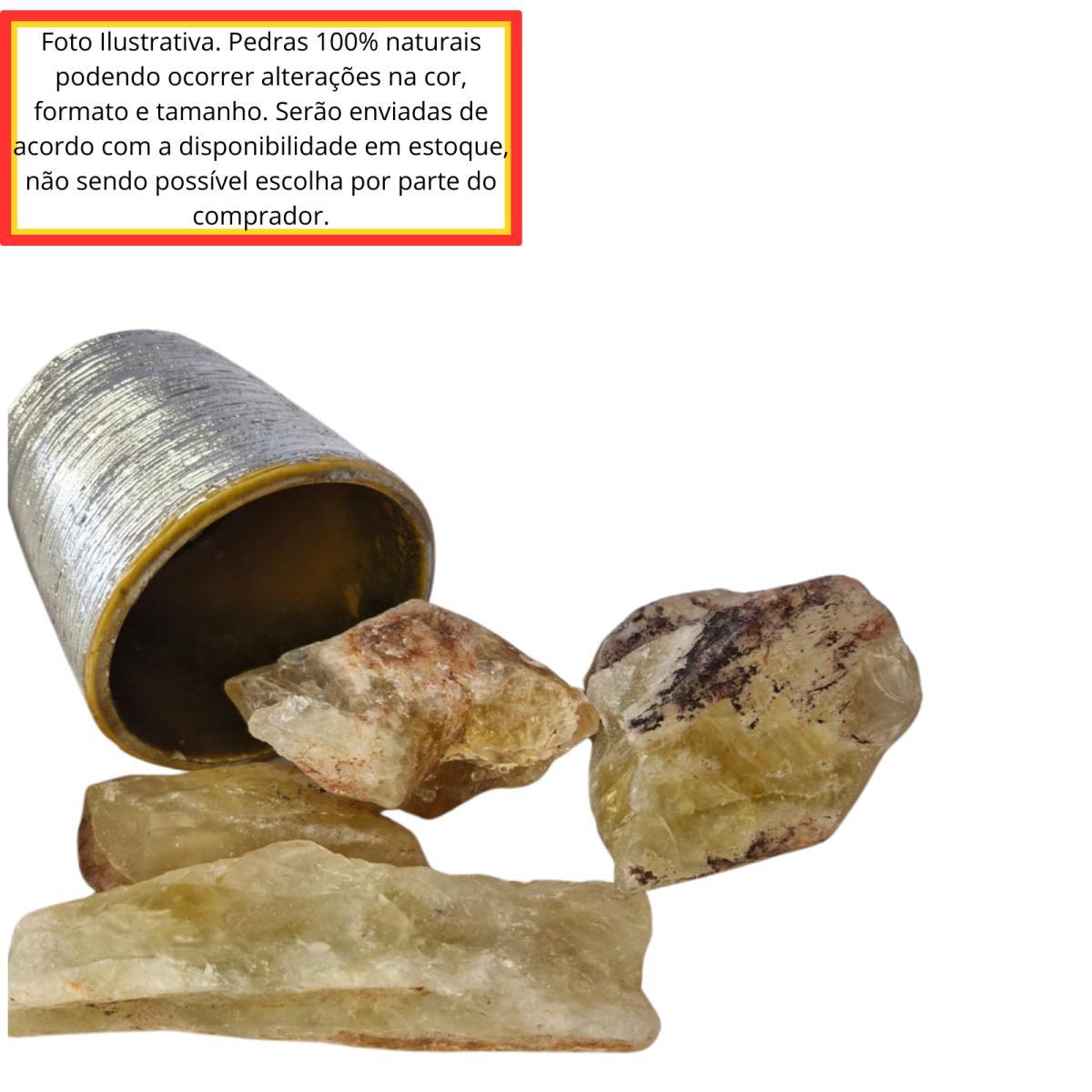 Miniatura Pedra Natural Quartzo Ferruginoso Bruto 500 Gramas