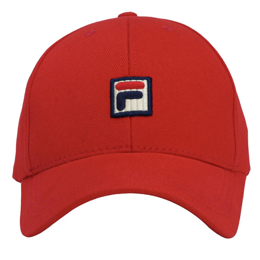 Miniatura Boné Fila Dna Aba Curva Strapback Vermelho