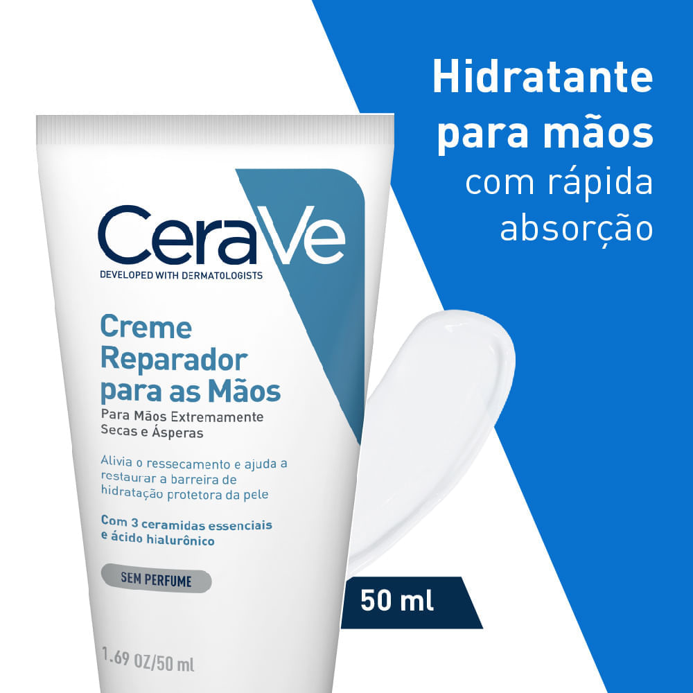 Miniatura CeraVe Creme Reparador para Mãos 50ml