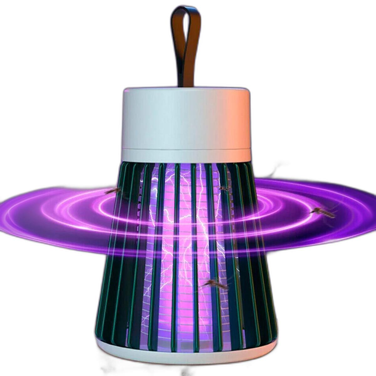 Miniatura Lâmpada Luz Led Repelente Mata Mosquito Inseto