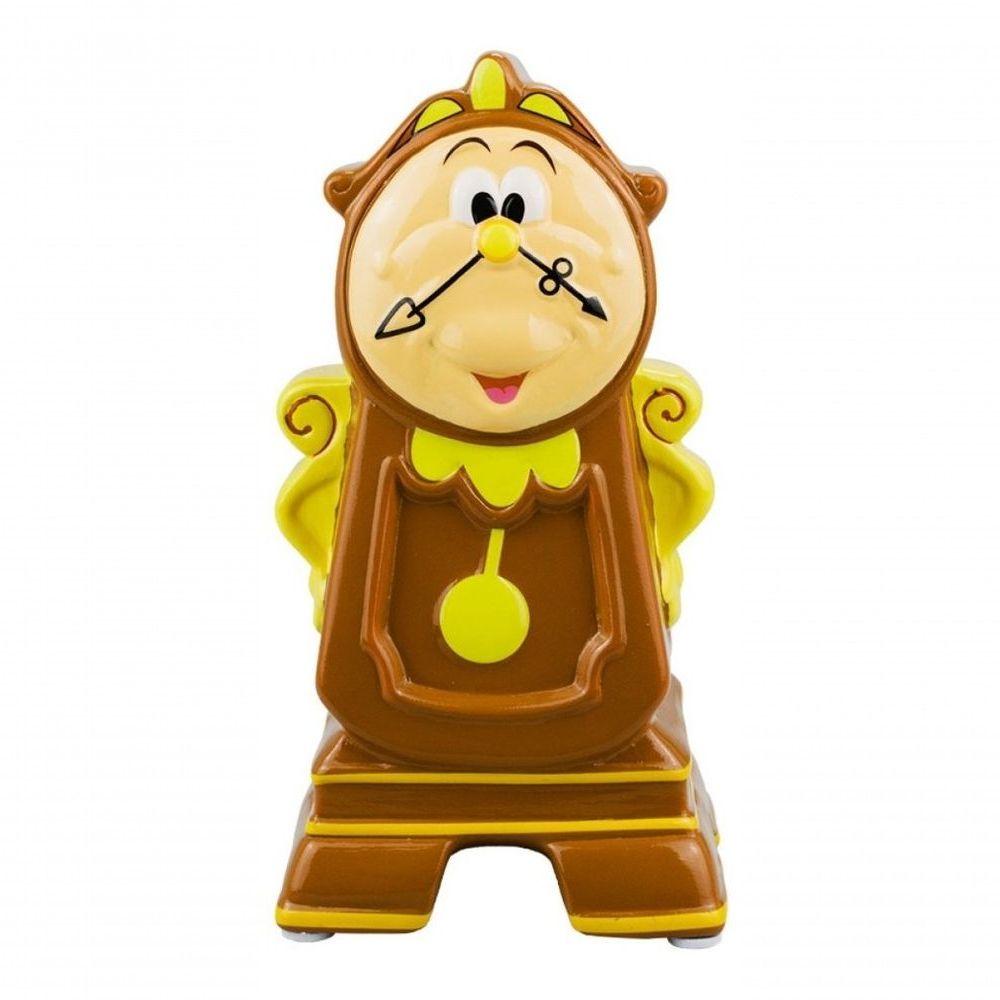 Miniatura Cofre Cofrinho Horloge Relógio Bela E A Fera 20cm Disney