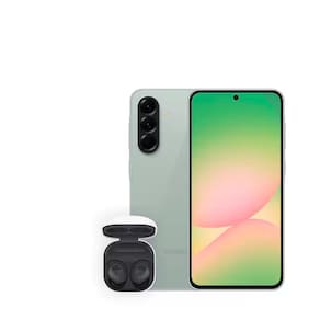 Miniatura Smartphone Samsung Galaxy A56 5G Verde 128GB, 8GB RAM, Câmera Tripla 50MP, Tela Super AMOLED 6.7", IP67, NFC e Recursos AI + Galaxy Buds FE - Grafite