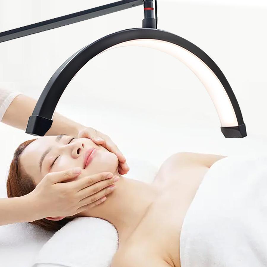 Luminária Mesa Led Arco Estética Nail Com Suporte P/Celular