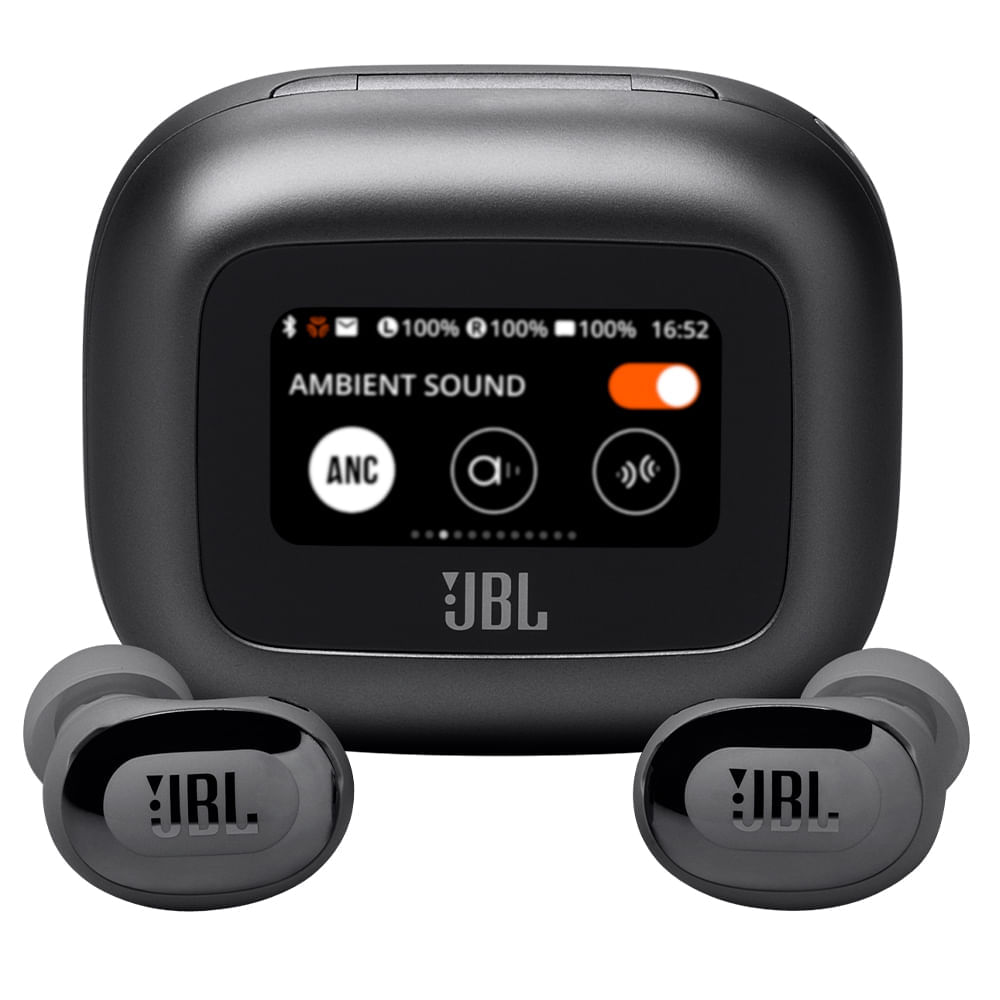 Miniatura Fone de Ouvido JBL Live Buds 3 Preto - JBLLIVEBUDS3BLKBR