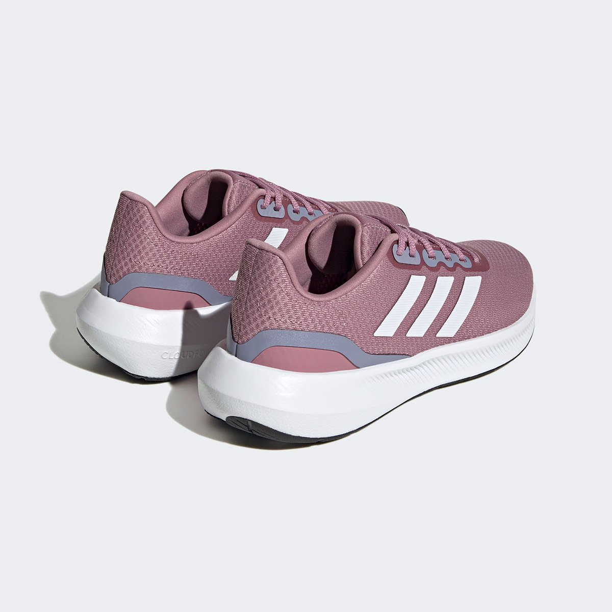 Miniatura Tênis Adidas Runfalcon 3.0 Feminino Rosa+Branco - 34