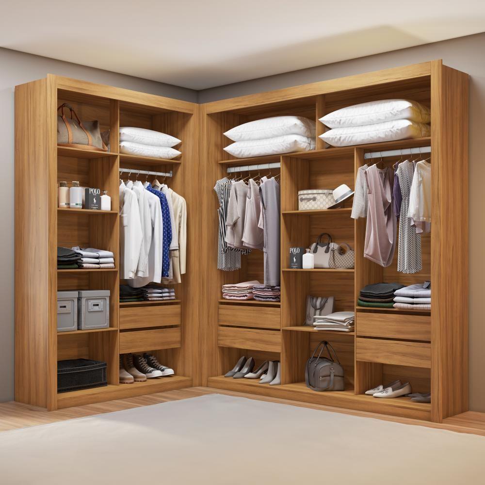 Miniatura Closet Modulado 6 Gavetas Freijó Amoudi Móveis Freijó