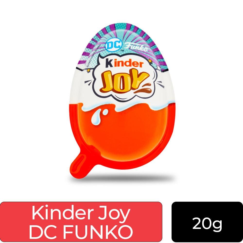 Miniatura Chocolate Kinder Joy Dc Funko Pop 20G
