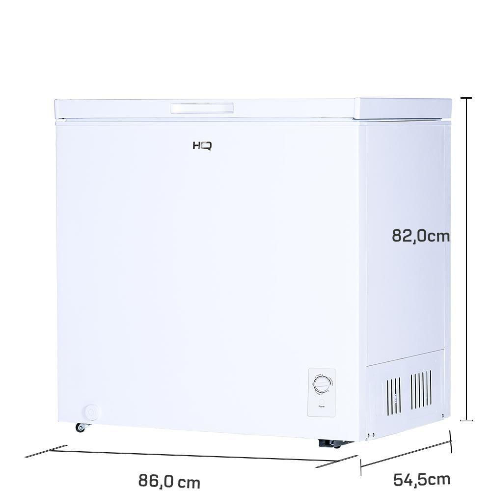 Miniatura Freezer E Conservador Horizontal HQ 210 Litros Branco HQ-210CFH 110V