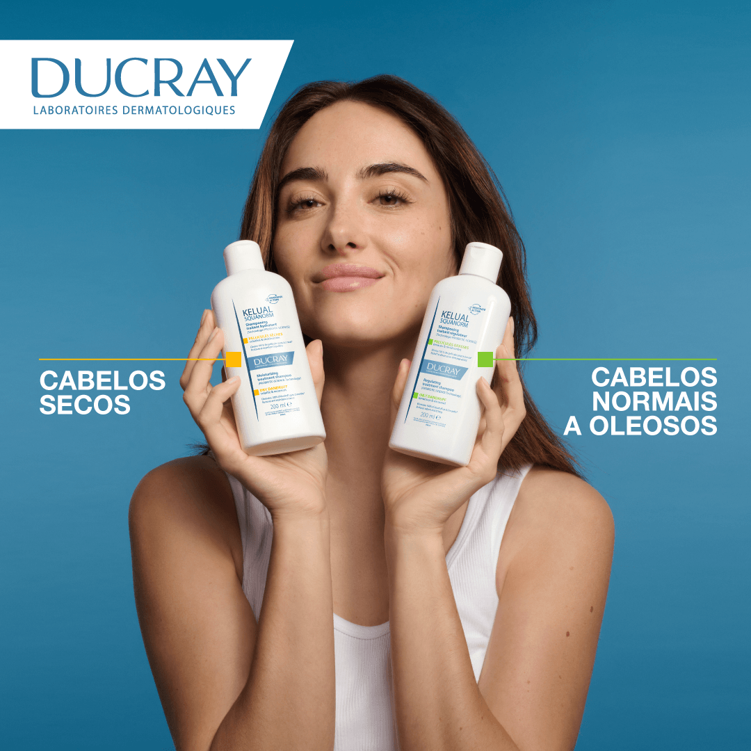 Miniatura Ducray Kelual S Squanorm Shampoo Anticaspa para Cabelos Secos 200ml