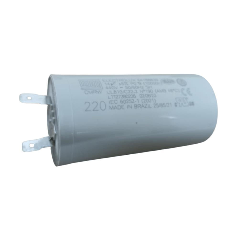 Miniatura Capacitor Lavadora Electrolux 14Uf 440V 64188839